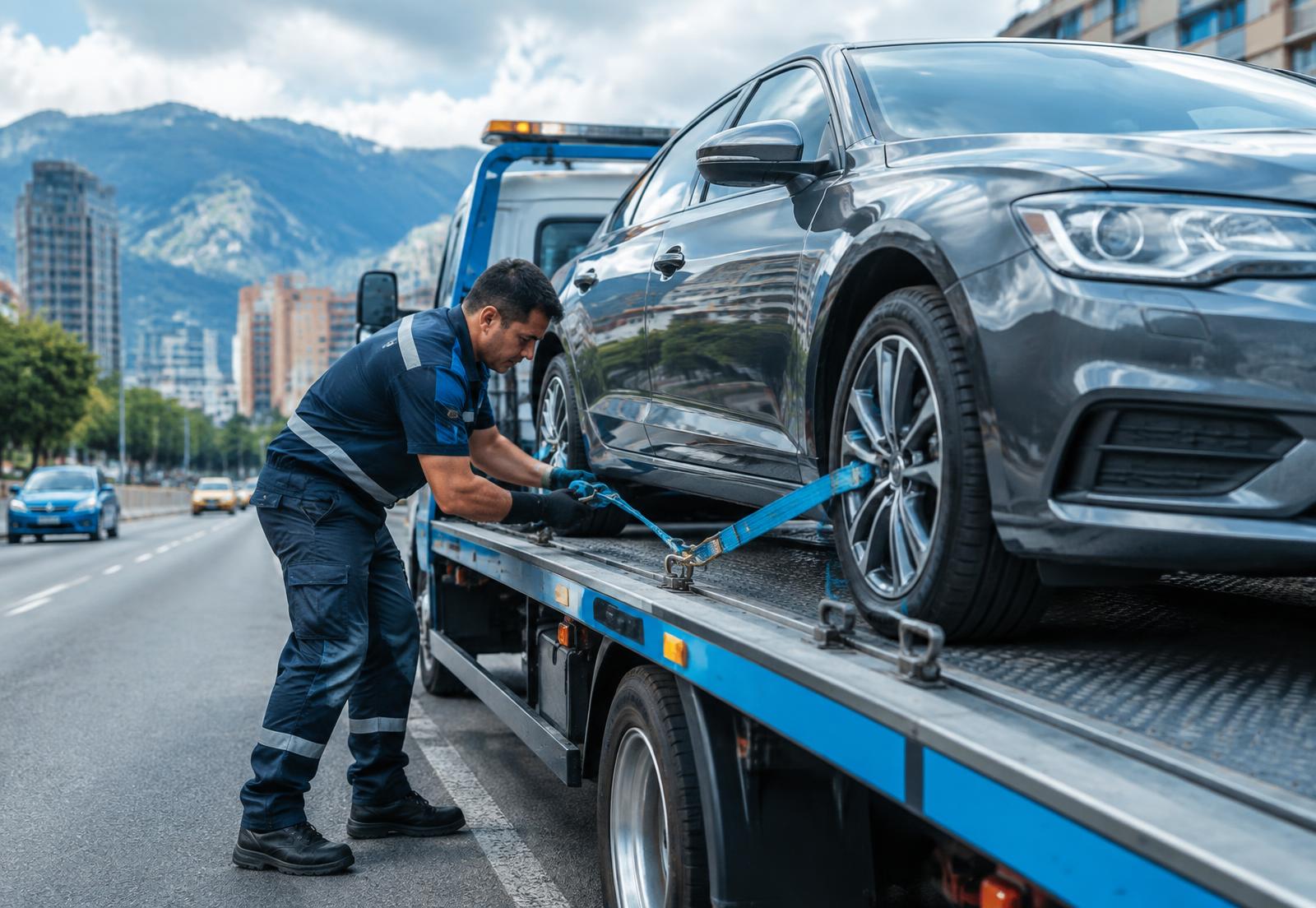 Operación profesional de traslado vehicular